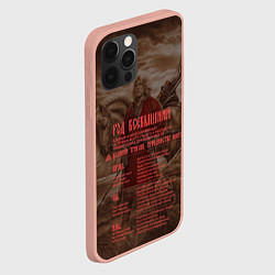Чехол для iPhone 12 Pro Max ВЕДЫ, цвет: 3D-светло-розовый — фото 2