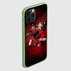 Чехол для iPhone 12 Pro Max Ханако, цвет: 3D-салатовый — фото 2