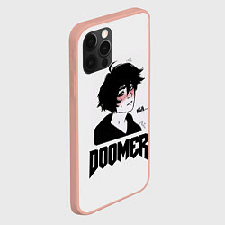 Чехол для iPhone 12 Pro Max Doomer boy, цвет: 3D-светло-розовый — фото 2