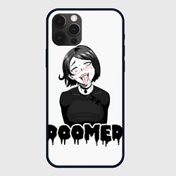 Чехол для iPhone 12 Pro Max Doomer girl, цвет: 3D-черный