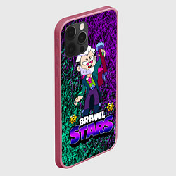 Чехол для iPhone 12 Pro Max Brawl StarsByron, цвет: 3D-малиновый — фото 2