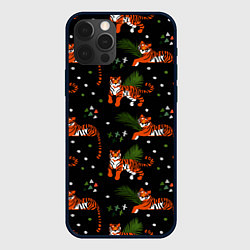 Чехол iPhone 12 Pro Max Tigers