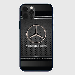 Чехол для iPhone 12 Pro Max MERCEDES BENZ МЕРСЕДЕС БЕНЗ, цвет: 3D-черный