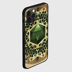 Чехол для iPhone 12 Pro Max DnD Dices: Pattern, цвет: 3D-черный — фото 2