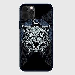 Чехол для iPhone 12 Pro Max Фенрир, цвет: 3D-черный