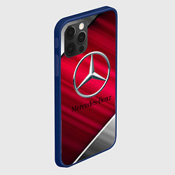 Чехол для iPhone 12 Pro Max MERCEDES BENZ S, цвет: 3D-тёмно-синий — фото 2