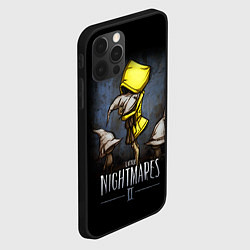 Чехол для iPhone 12 Pro Max LITTLE NIGHTMARES 2, цвет: 3D-черный — фото 2