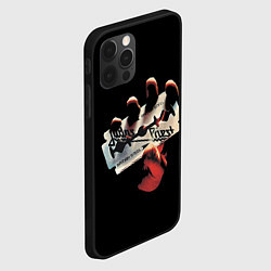 Чехол для iPhone 12 Pro Max Judas Priest, цвет: 3D-черный — фото 2