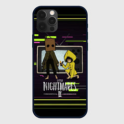 Чехол для iPhone 12 Pro Max Little Nightmares 2, цвет: 3D-черный