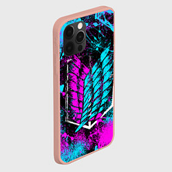 Чехол для iPhone 12 Pro Max НЕОНОВЫЙ РАЗВЕД КОРПУС, цвет: 3D-светло-розовый — фото 2