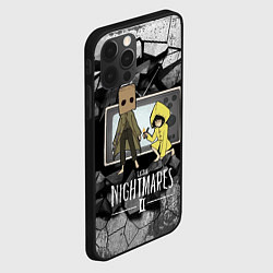 Чехол для iPhone 12 Pro Max Little Nightmares 2, цвет: 3D-черный — фото 2
