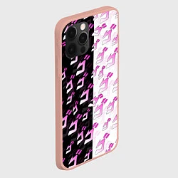 Чехол для iPhone 12 Pro Max JOJOS BIZARRE ADVENTURE ПРИКЛЮЧЕНИЯ ДЖОДЖО JOJO, цвет: 3D-светло-розовый — фото 2