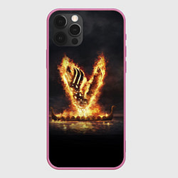 Чехол iPhone 12 Pro Max Викинги Vikings спина Z