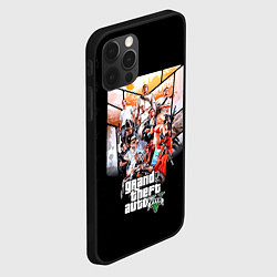 Чехол для iPhone 12 Pro Max Grand Theft Auto five, цвет: 3D-черный — фото 2