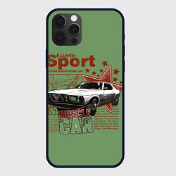 Чехол iPhone 12 Pro Max Muscle car