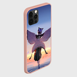 Чехол для iPhone 12 Pro Max КЛИНОК РАССЕКАЮЩИЙ ДЕМОНОВ, цвет: 3D-светло-розовый — фото 2
