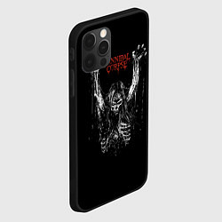 Чехол для iPhone 12 Pro Max Cannibal Corpse, цвет: 3D-черный — фото 2
