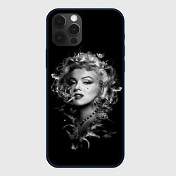 Чехол для iPhone 12 Pro Max МЭРИЛИН, цвет: 3D-черный