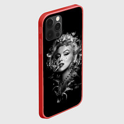 Чехол для iPhone 12 Pro Max МЭРИЛИН, цвет: 3D-красный — фото 2