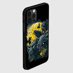 Чехол для iPhone 12 Pro Max ЛУННЫЕ ВОЛКИ, цвет: 3D-черный — фото 2