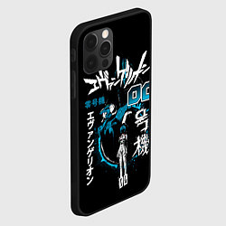 Чехол для iPhone 12 Pro Max Евангелион, EVA 00, цвет: 3D-черный — фото 2