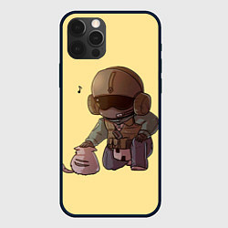 Чехол для iPhone 12 Pro Max J?ger Rainbow Six Art 01, цвет: 3D-черный