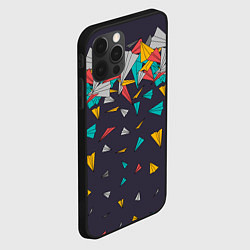 Чехол для iPhone 12 Pro Max Самолётики, цвет: 3D-черный — фото 2