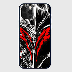 Чехол для iPhone 12 Pro Max BERSERK, цвет: 3D-черный