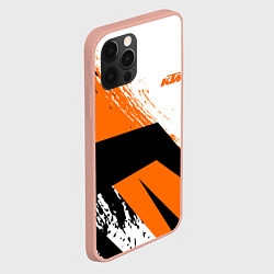 Чехол для iPhone 12 Pro Max KTM КТМ Z, цвет: 3D-светло-розовый — фото 2