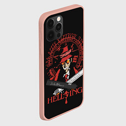 Чехол для iPhone 12 Pro Max Hellsing, цвет: 3D-светло-розовый — фото 2