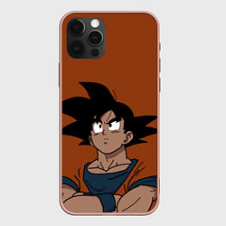 Чехол для iPhone 12 Pro Max DRAGON BALL ДРАГОН БОЛЛ, цвет: 3D-светло-розовый