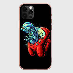 Чехол iPhone 12 Pro Max Among Us Aliens