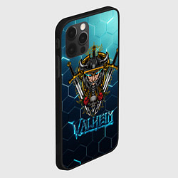 Чехол для iPhone 12 Pro Max Valheim Neon Samurai, цвет: 3D-черный — фото 2