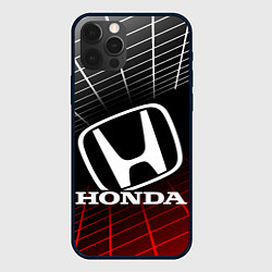 Чехол iPhone 12 Pro Max HONDA ХОНДА СЕТКА