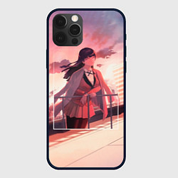 Чехол для iPhone 12 Pro Max Kakegurui Yumeko Jabami art, цвет: 3D-черный