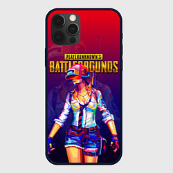 Чехол iPhone 12 Pro Max PUBG GIRL ПАБГ ДЕВУШКА