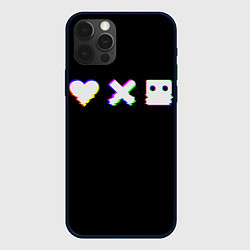 Чехол iPhone 12 Pro Max Love Death and Robots Glitch