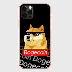 Чехол iPhone 12 Pro Max DOGECOIN DOGE ДОГИКОИН