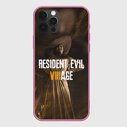 Чехол для iPhone 12 Pro Max RESIDENT EVIL VILLAGE ЛЕДИ ДИМИТРЕСКУ Z, цвет: 3D-малиновый