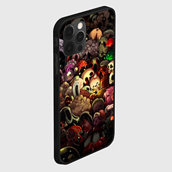 Чехол для iPhone 12 Pro Max Кошмар Исаака, цвет: 3D-черный — фото 2