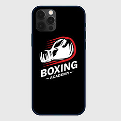 Чехол для iPhone 12 Pro Max Бокс, цвет: 3D-черный