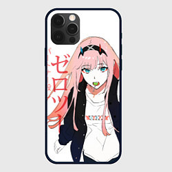 Чехол для iPhone 12 Pro Max Zero Two, Darling in the Franx, цвет: 3D-черный