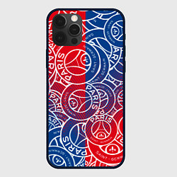 Чехол для iPhone 12 Pro Max ФК ПСЖ PARIS SAINT GERMAIN, цвет: 3D-черный