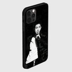 Чехол для iPhone 12 Pro Max Namjoon black, цвет: 3D-черный — фото 2