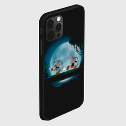 Чехол для iPhone 12 Pro Max Ночная прогулка, цвет: 3D-черный — фото 2
