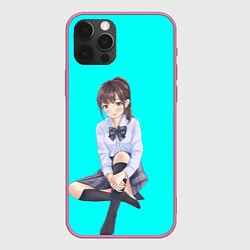 Чехол iPhone 12 Pro Max Anime girl