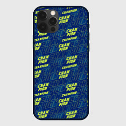 Чехол для iPhone 12 Pro Max CHAMPION, цвет: 3D-черный