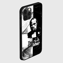 Чехол для iPhone 12 Pro Max Крёстный отец The Godfather, цвет: 3D-черный — фото 2