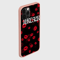 Чехол для iPhone 12 Pro Max Maneskin Монэскин Z, цвет: 3D-светло-розовый — фото 2