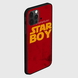 Чехол для iPhone 12 Pro Max The Weeknd - Star Boy, цвет: 3D-черный — фото 2